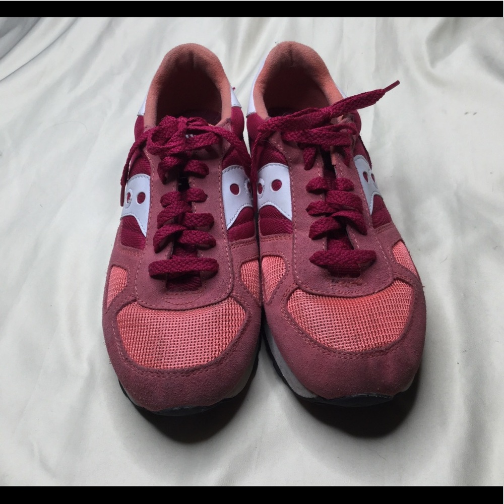 Saucony Shadow Pink Athletic Shoes - 9